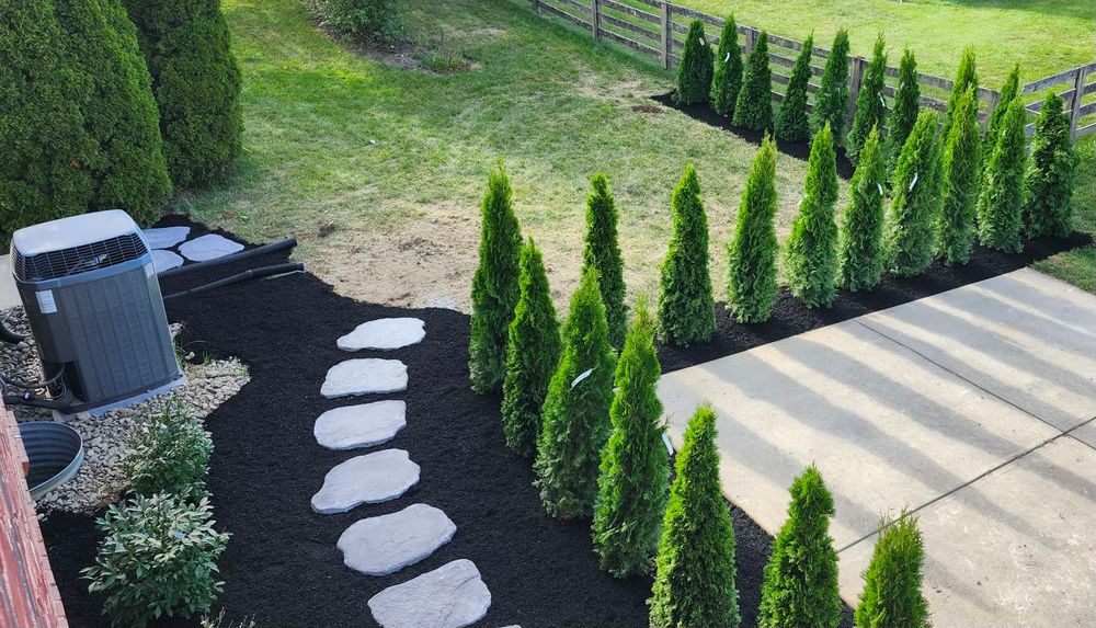 Revamp your outdoor space with our expert landscape and design service. From lush gardens to functional hardscaping, we'll transform your yard into a stunning oasis tailored to your unique style. for Woolf Outdoor Services in Mason, OH