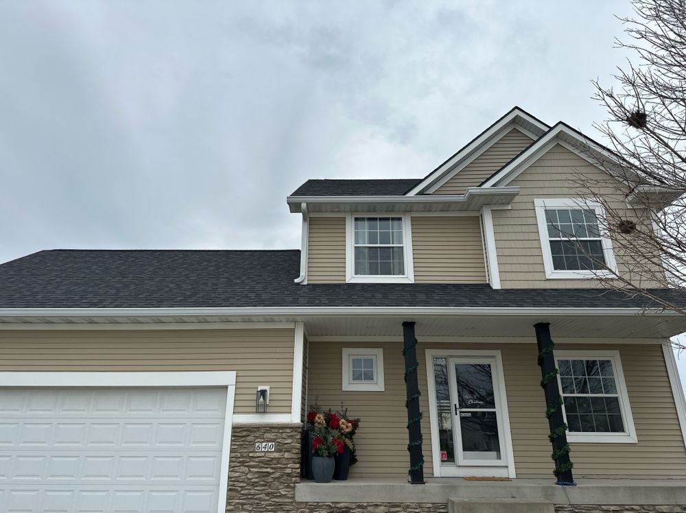 Enhance your home's curb appeal and energy efficiency with our expert siding services. We offer durable, weather-resistant solutions in a variety of styles to suit your unique aesthetic and protect your investment. for Genesis Roofing & Construction in Cumming, IA