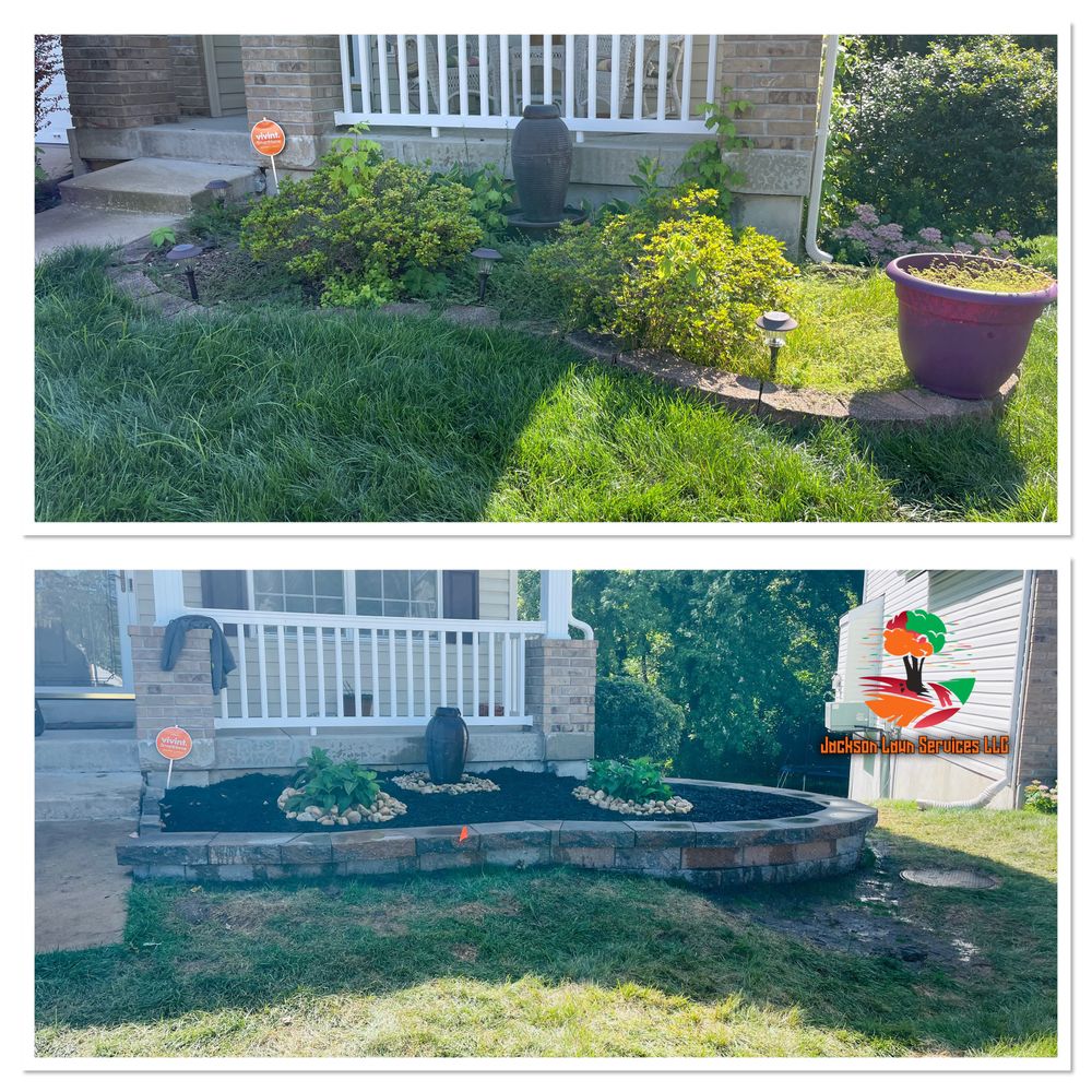 Retaining Wall for Jackson Lawn Services LLC in St Louis, MO