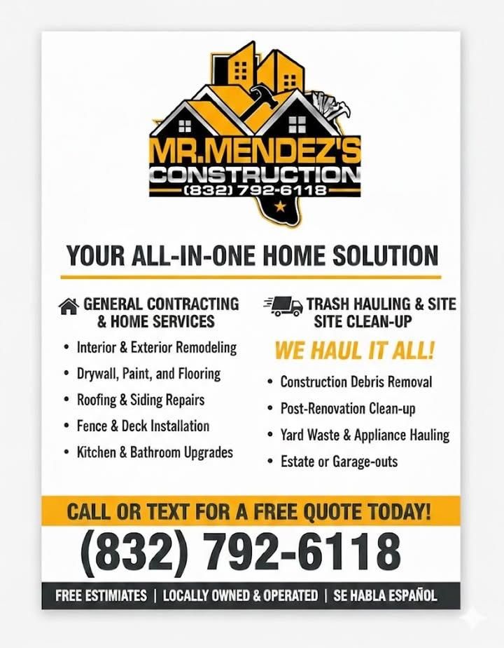 All Photos for Mr. Mendez's Construction in Houston, TX