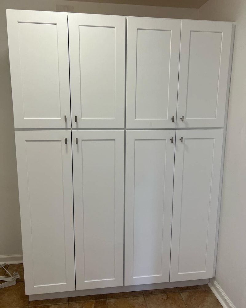 Revitalize your kitchen with our Cabinet Staining service, offering expert craftsmanship to transform and refresh the look of your cabinets while preserving their natural beauty and enhancing durability. for Taylor Homes and Renovations in Columbia, TN