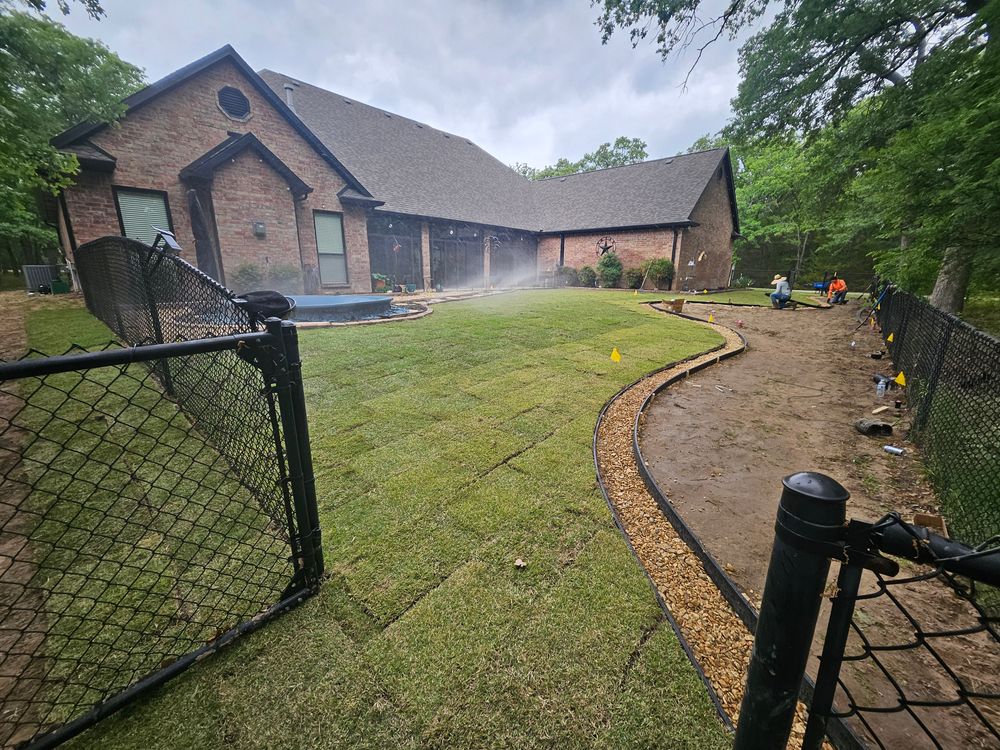 Mowing for Ornelas Lawn Service in Lone Oak, Texas