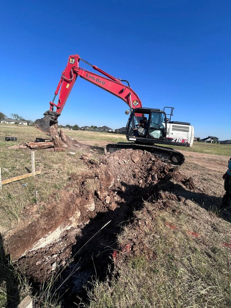 Our Site Work service prepares your property for smooth construction by handling excavation, grading, and drainage efficiently. We ensure a solid foundation for your concrete projects with precision and reliability. for J & M Contracting in Hewitt, TX