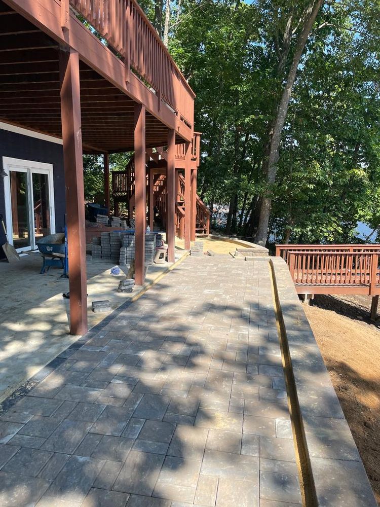 Hardscaping for Rosales Landscaping LLC in Lake Gaston, North Carolina