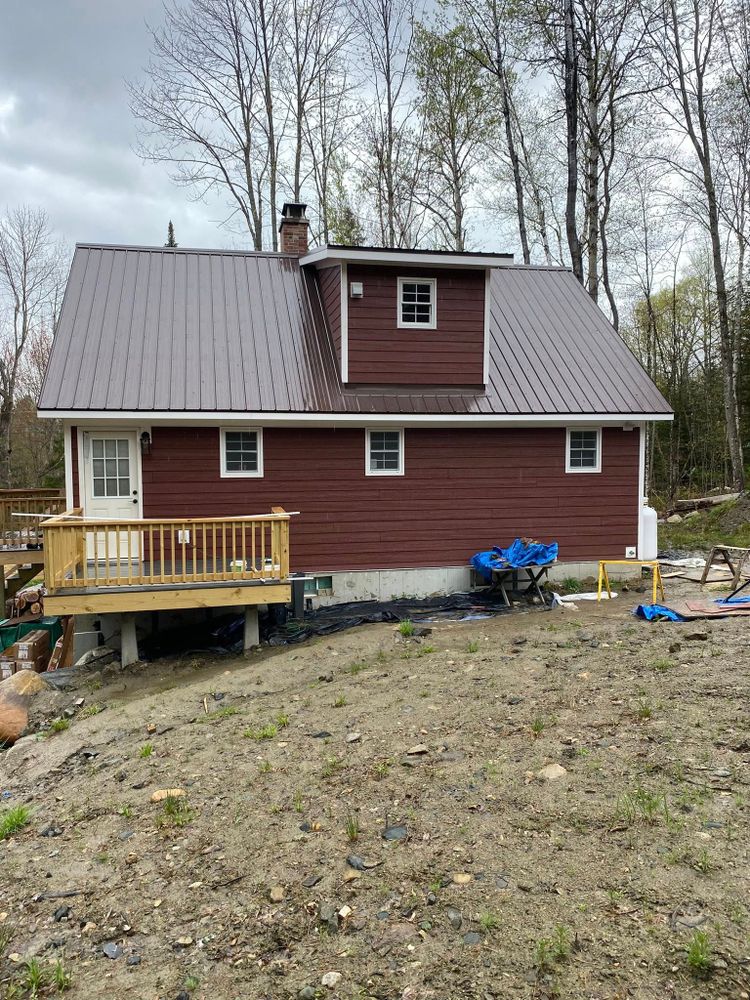 Custom Home Construction for Cushman Brook Construction in Dalton, NH