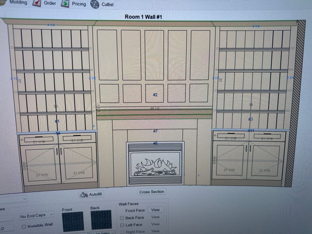 Cabinetry design  for Blair Construction & Home Improvement in St. Charles, MO