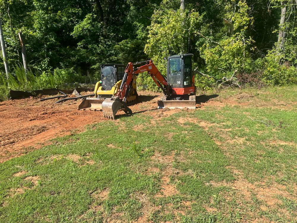 Our grading service ensures your property is level, safe, and ready for landscaping projects. Trust our experienced team to efficiently grade your land for optimal results. for Rescue Grading & Landscaping in Marietta, SC