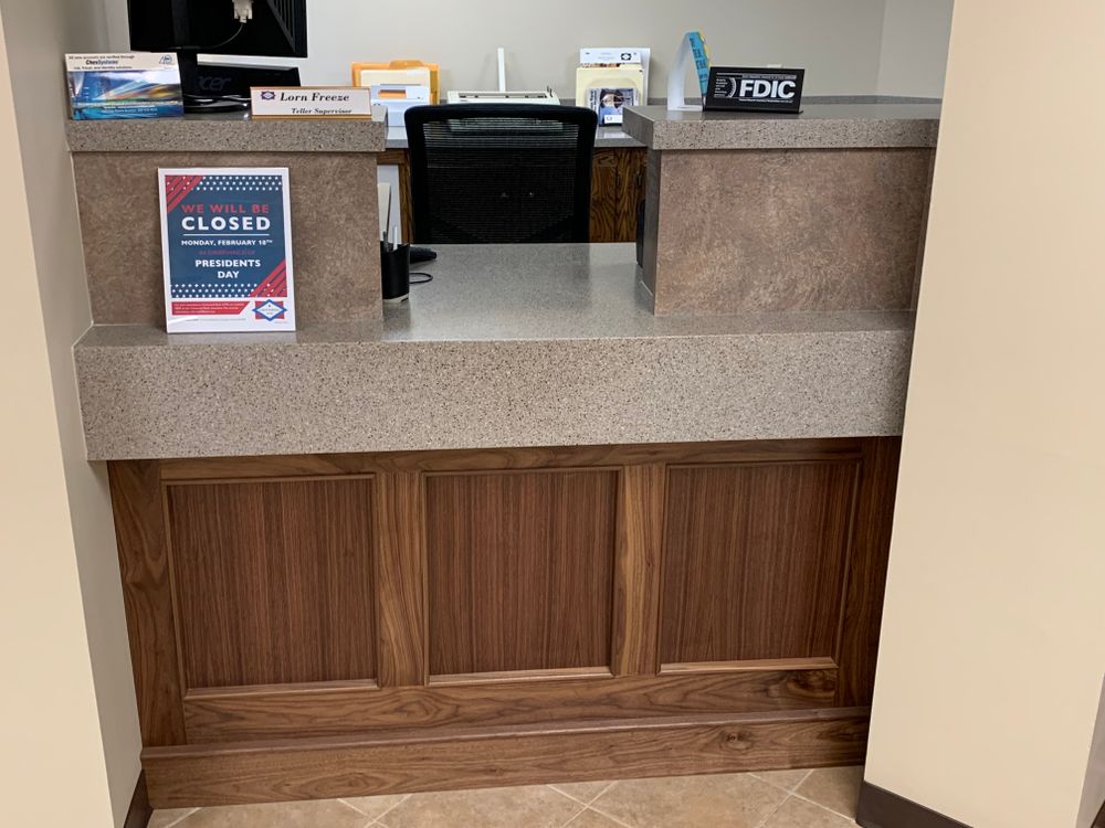 Commercial Cabinetry for Cornerstone Hardwood Designs in Heber Springs, AR