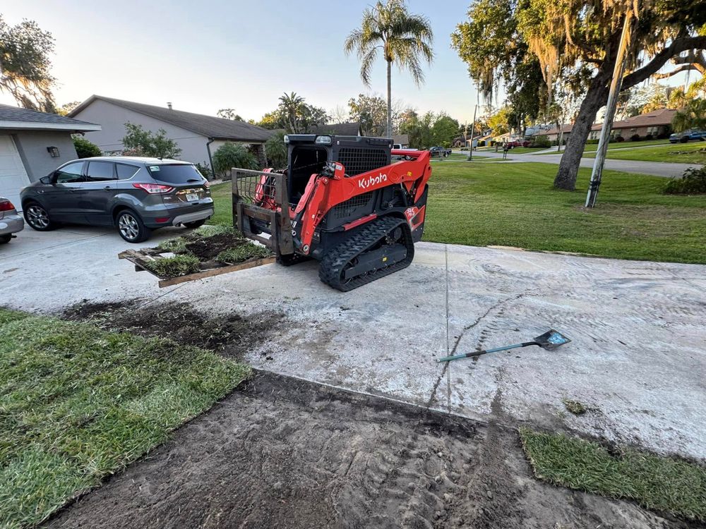Our land grading service ensures a smooth, level foundation for your next project, improving drainage and stability. Perfect for homeowners searching "landscaping near me" to enhance their property's appeal and functionality. for CFS Services in Fort Meade, FL