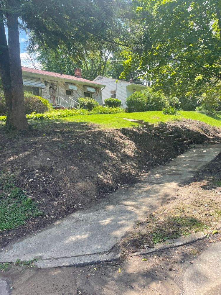 Natural Stone Hardscape for Youngstown Landscape and Design LLC in Canfield, OH