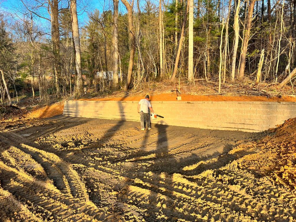 Land Clearing for Elias Grading and Hauling in Black Mountain, NC