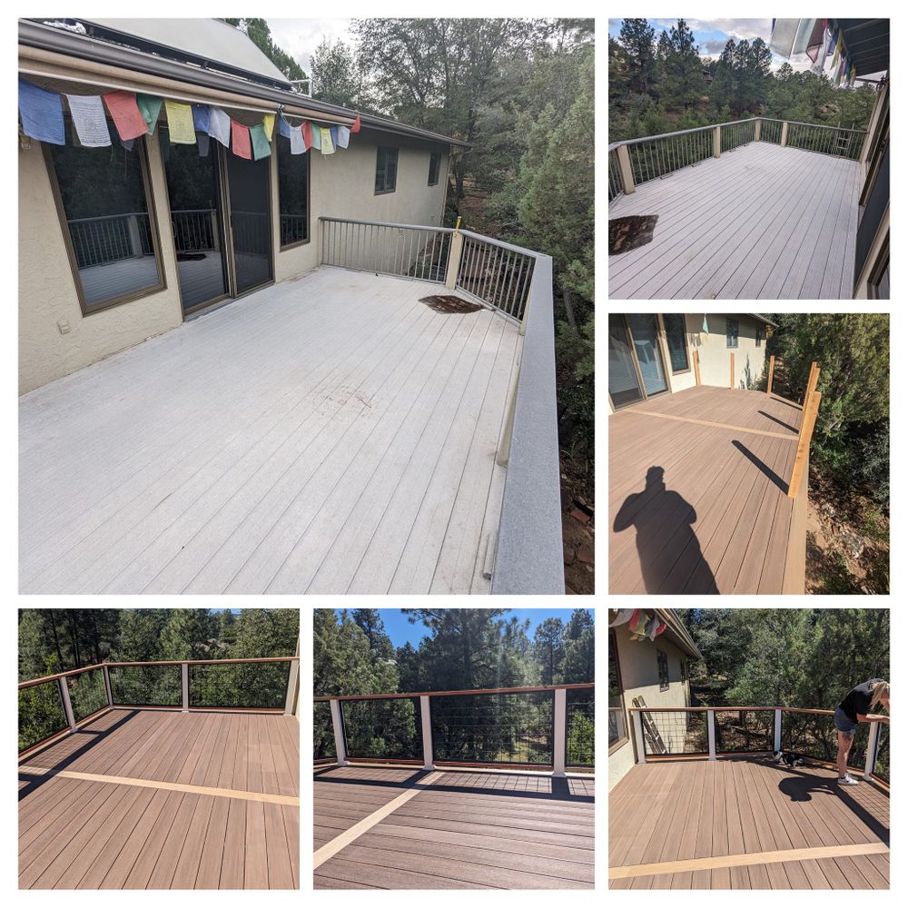 Transform your outdoor living space with our expert Deck & Patio Installation service. Our skilled team will enhance your home's beauty and functionality, creating the perfect oasis for relaxation and entertainment. for Capstone Construction & Remodeling in Prescott Valley, AZ