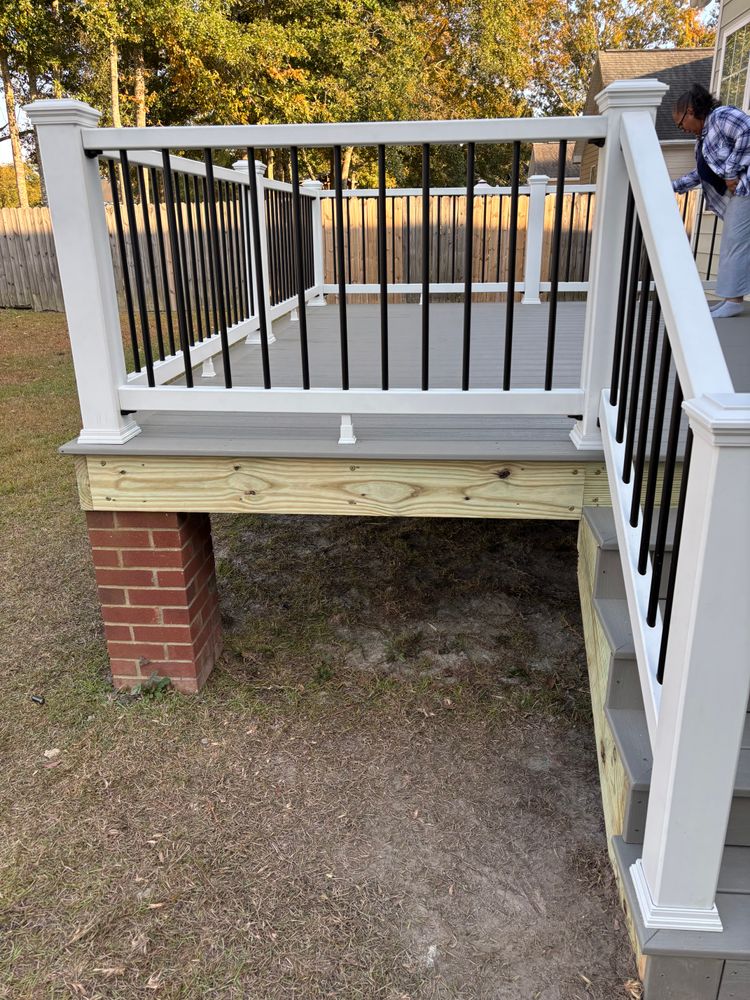 Deck’s for JB Nealy Fence in Elgin, SC