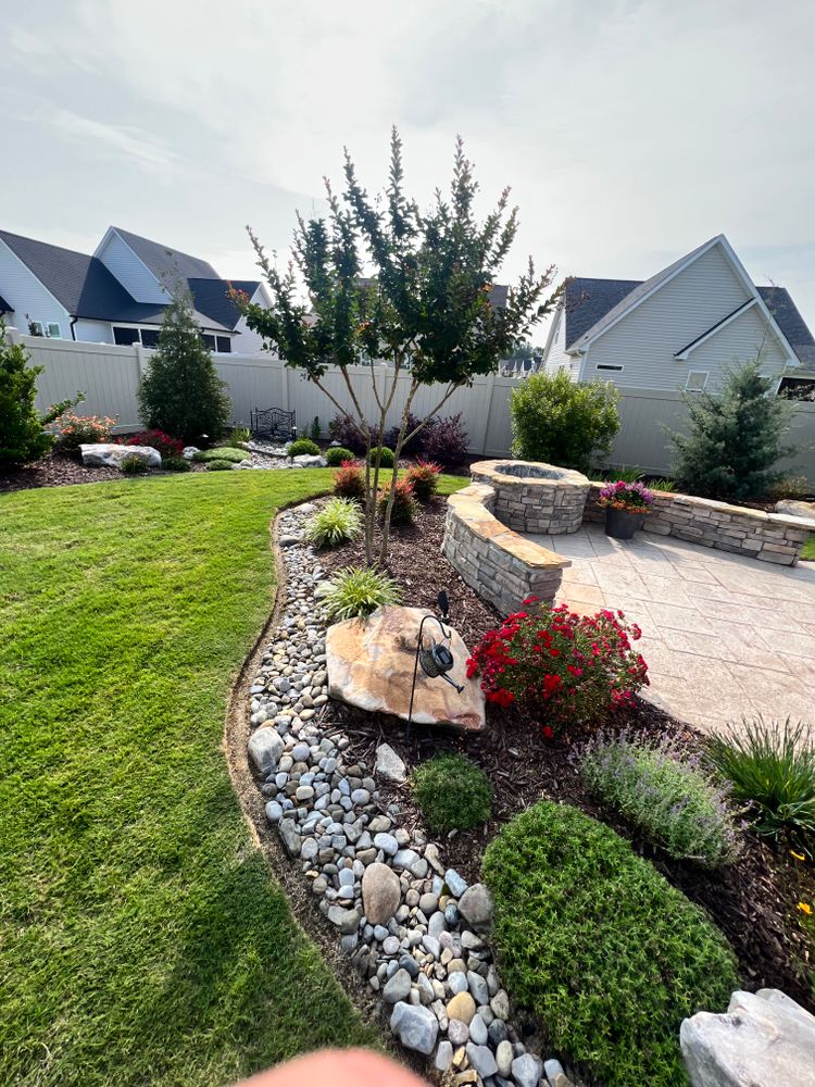 Lawn maitence for Wake & Franklin Grounds Maintenance in Raleigh, NC