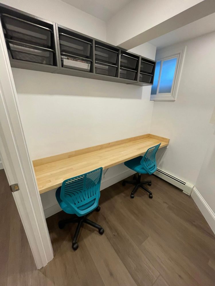 Interior Renovations for AP Design Build in Pembroke, MA