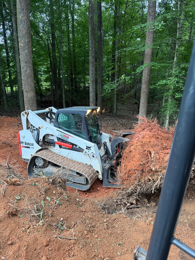 Excavation for Chiles Lawn & Landscaping in Gordonsville, VA