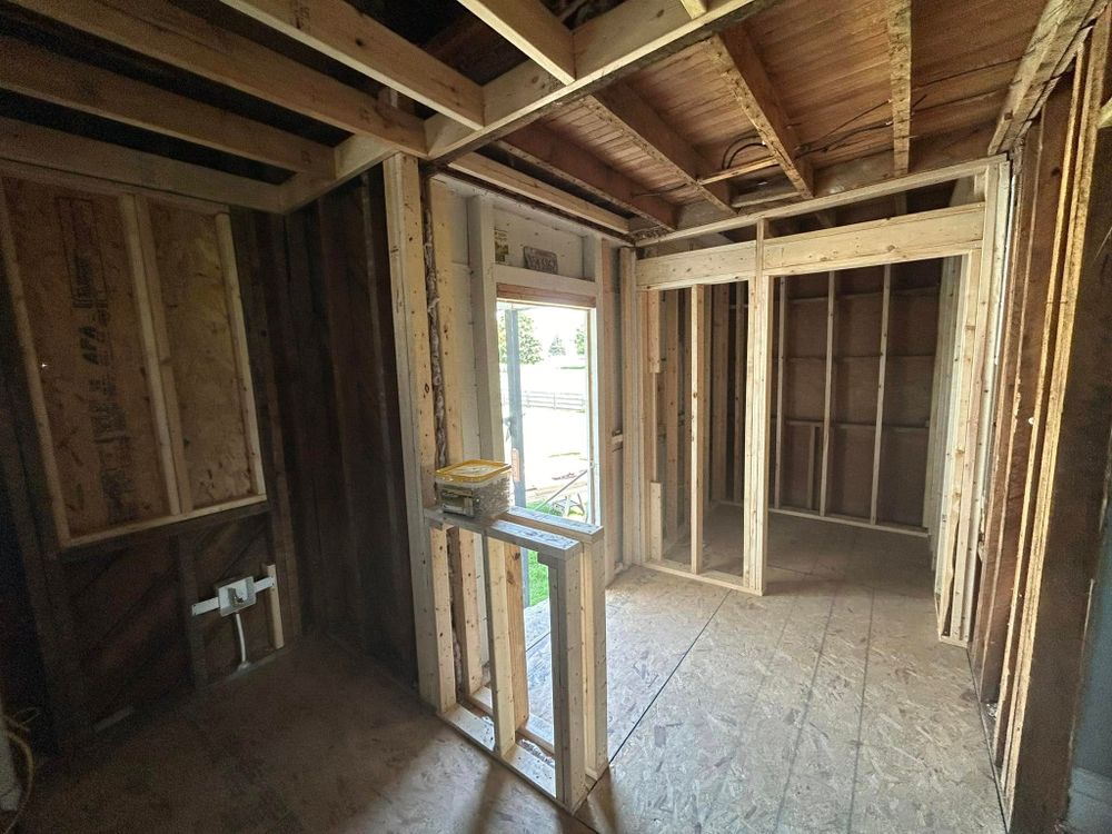 Enhance your home's structure with our expert framing service, providing precision and durability for new builds or remodels. Our skilled team ensures stability and quality craftsmanship for a lasting foundation. for E&H Contracting in Staunton, VA