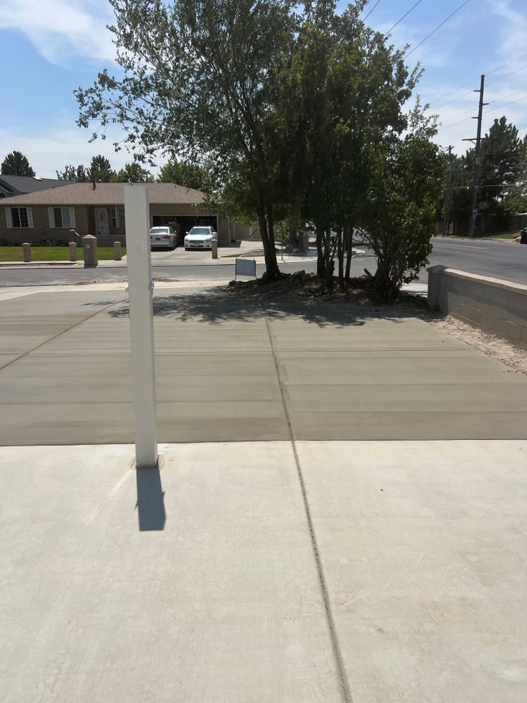 Flatwork for Abros Concrete in Salt Lake City, UT