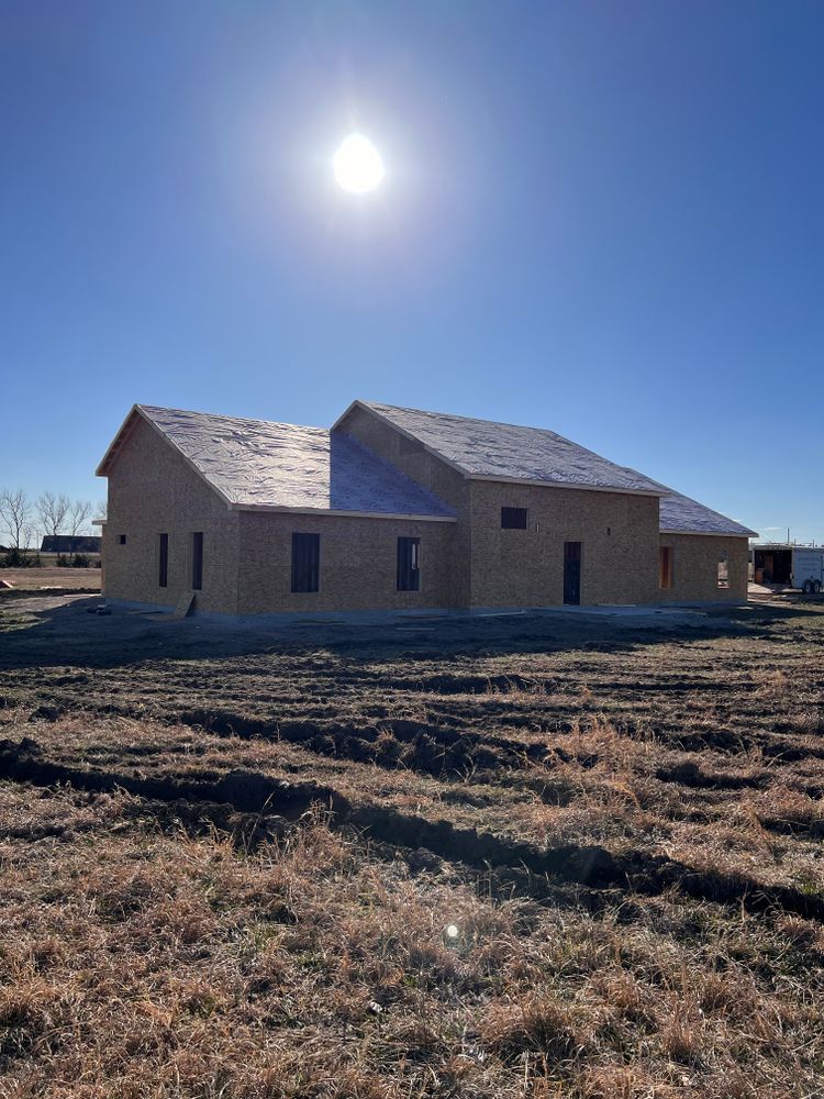 Framing for Edgecomb Builders in Garnett, KS