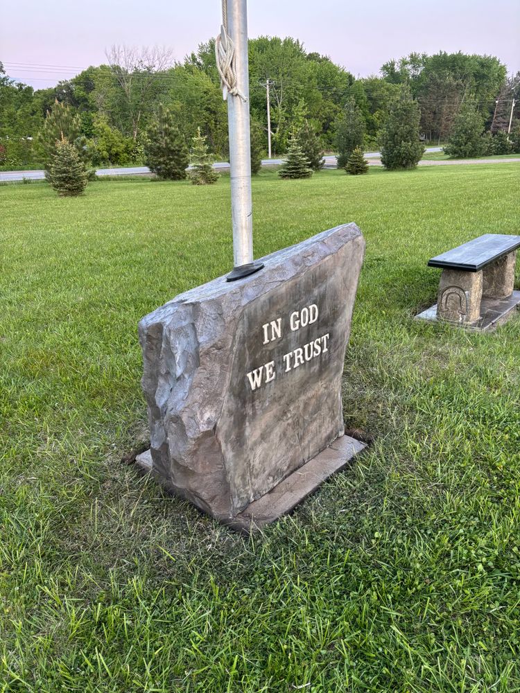 Carved Concrete Retaining Walls  for STAMPEDE Vertical Concrete in Isanti, Minnesota