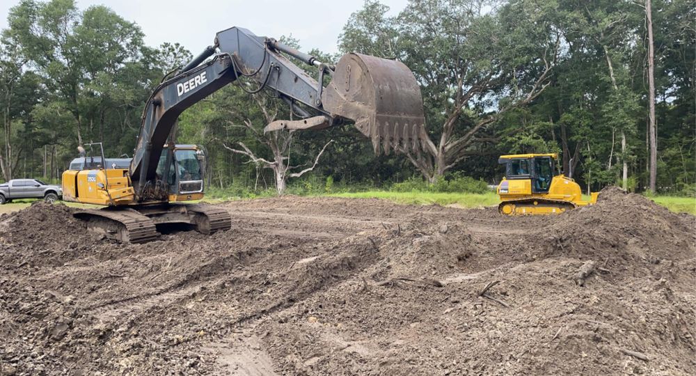 Excavating for Davis Contracting & Site Work in Adams Run, SC