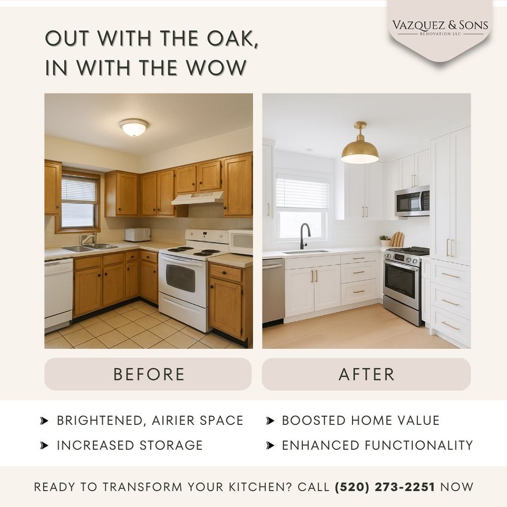 Remodeling for Vazquez & Son's Renovations LLC in Tucson, AZ