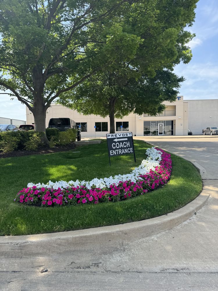 Seasonal color changes for Guerrero's Landscape in Fort Worth,  TX