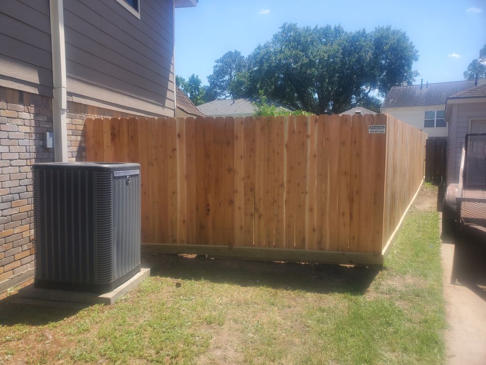 Ms. Faulk Project for EB Privacy Fences & Remodel LLC in Katy, TX