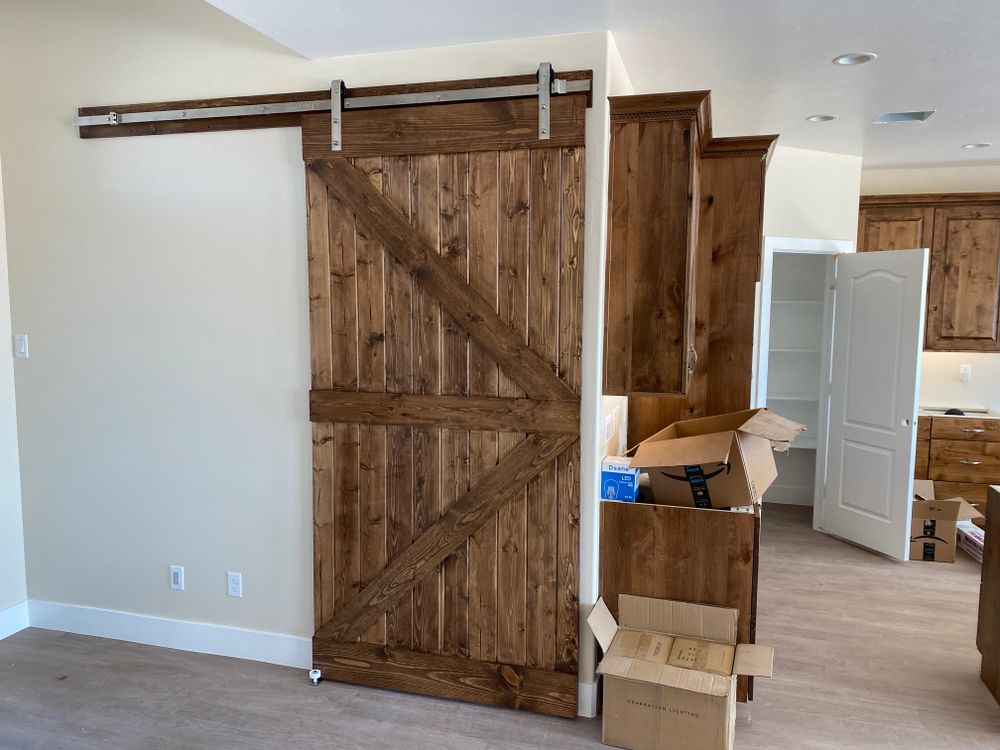 Custom Barn Doors for Carpentry Kings Construction in Hurricane, UT