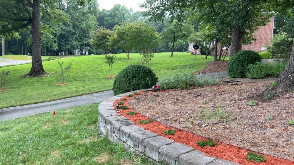 Enhance your outdoor space with our expert retaining wall construction service, providing stability and beauty to your landscape while preventing erosion and adding definition to your garden or yard. for Grayson’s Lawn Service in Crewe, VA