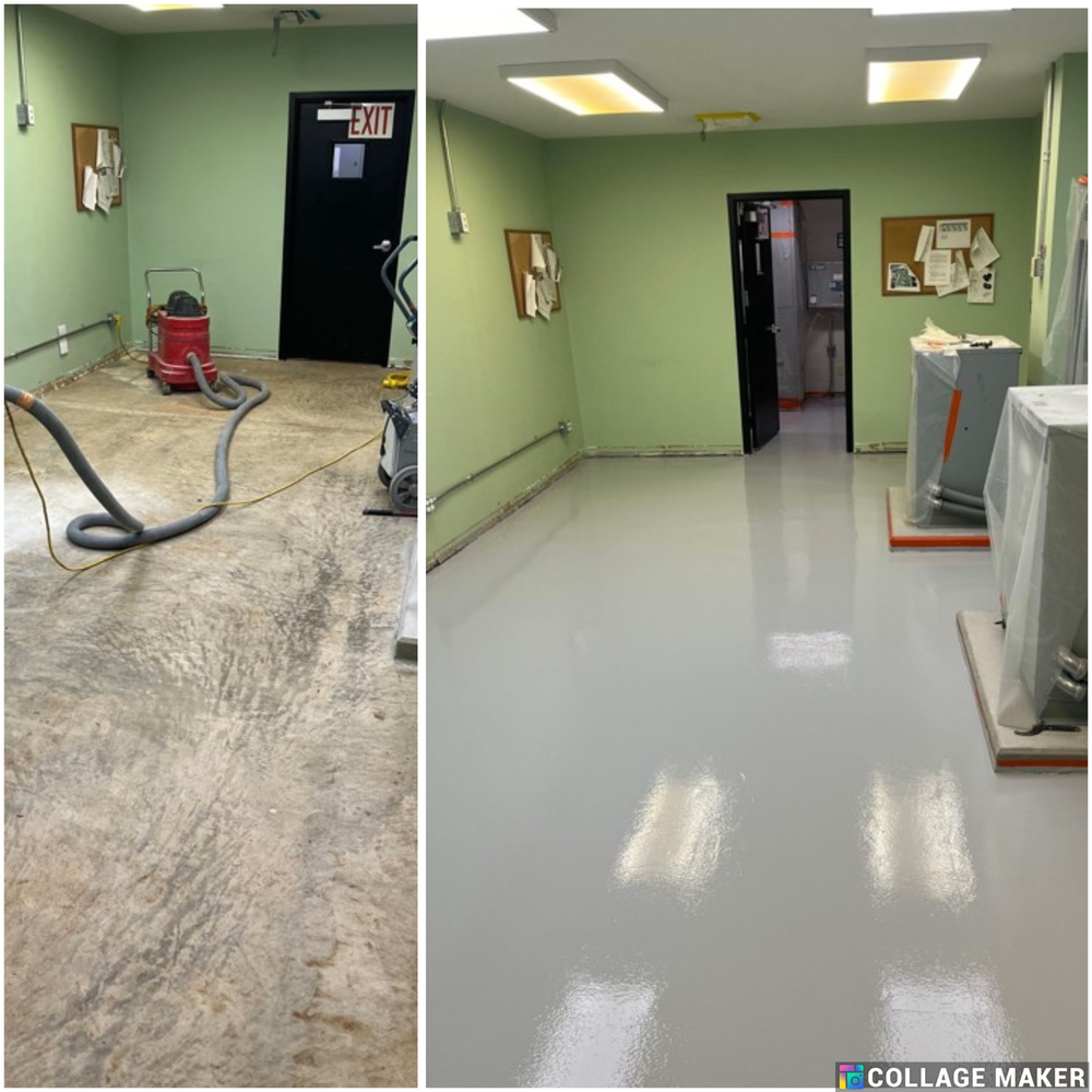 Floor for Hotspray Industrial Coatings  in Orlando, FL
