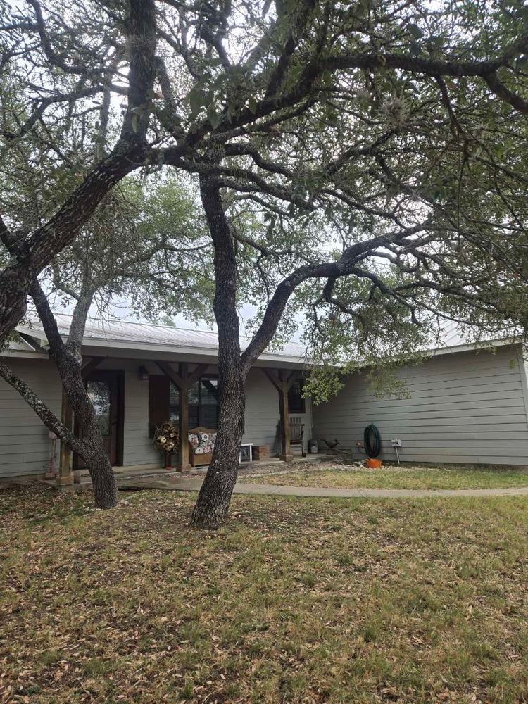 Tree work for Good and Green Landscaping in Canyon Lake, TX