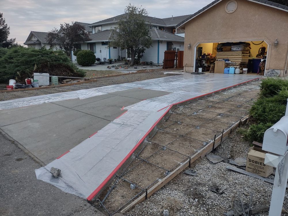 Concrete for Austin LoBue Construction in Cottonwood, CA