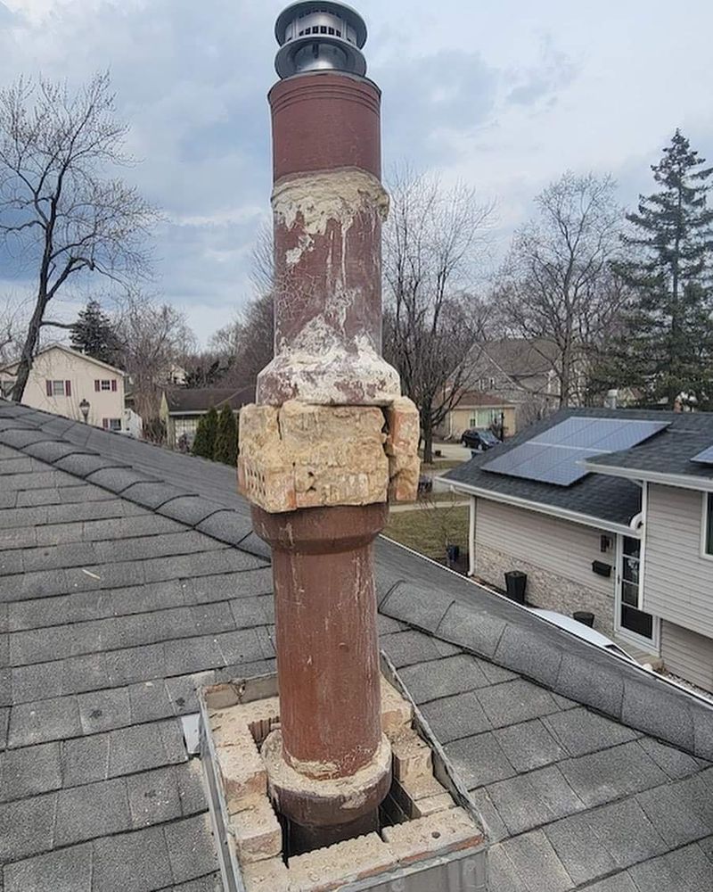 Chimney  for Parkway Masonry and Construction in Bedford, NH