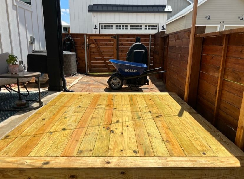 Decks for L.P. Contractors in San Antonio, Texas