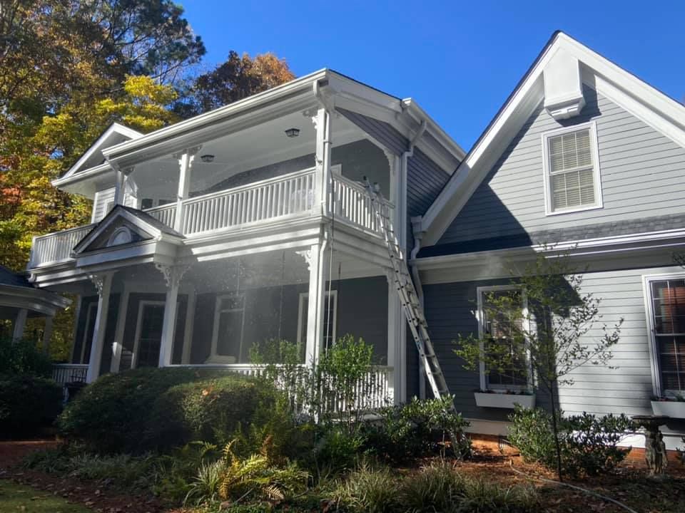 Home Softwash for H2Whoa Pressure Washing, Gutter Cleaning, Window Cleaning in Cumming, GA