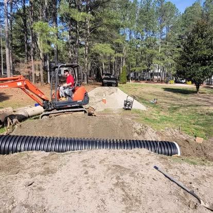 Land Clearing & Demolition for Advantage Rental And Services in Youngsville, NC