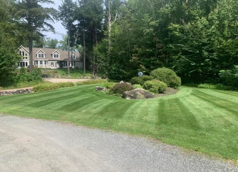 Mowing for BRB Property Management in Moultonborough, NH