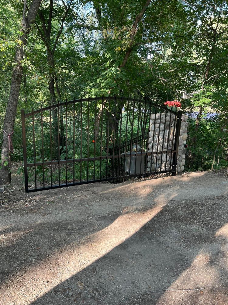 Ornamental Iron Fences for 321 Fence Inc. in Faribault, MN