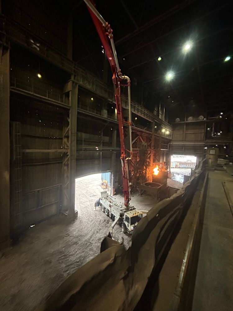 Concrete Pumping for Hanula Concrete Pumping in Pittsburgh, PA