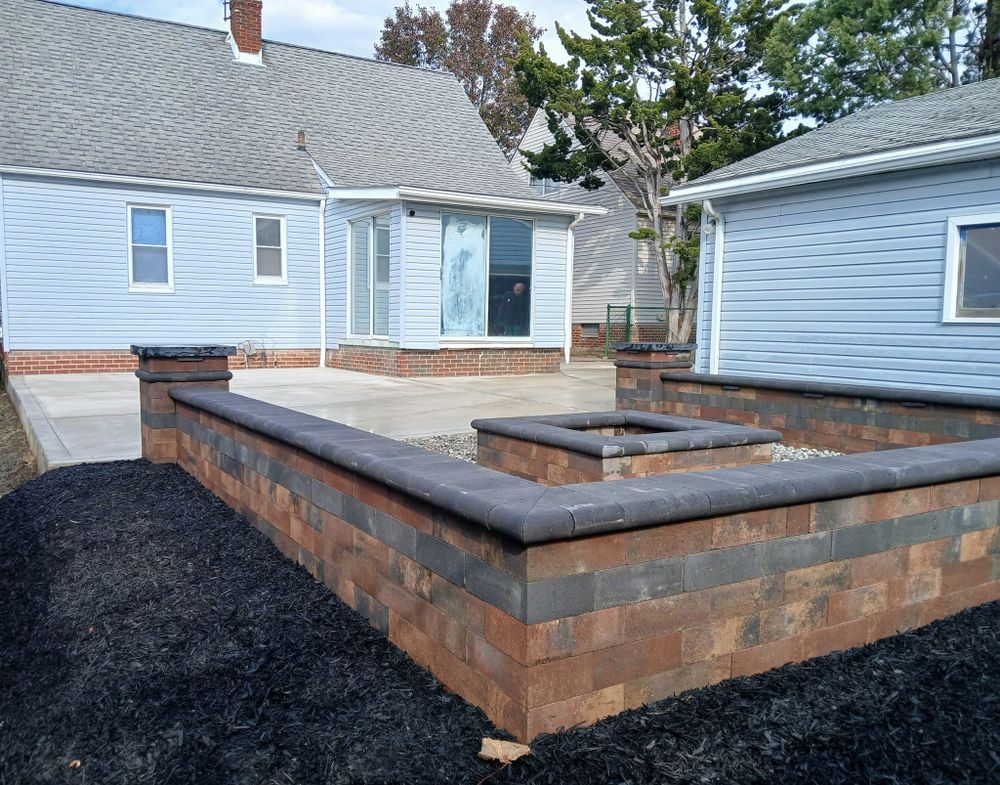 We design and build beautiful, durable patios tailored to your home, lifestyle, and landscape—creating functional outdoor living spaces with expert craftsmanship, quality materials, and seamless integration into your property. for MMN Landscaping in Painesville, OH