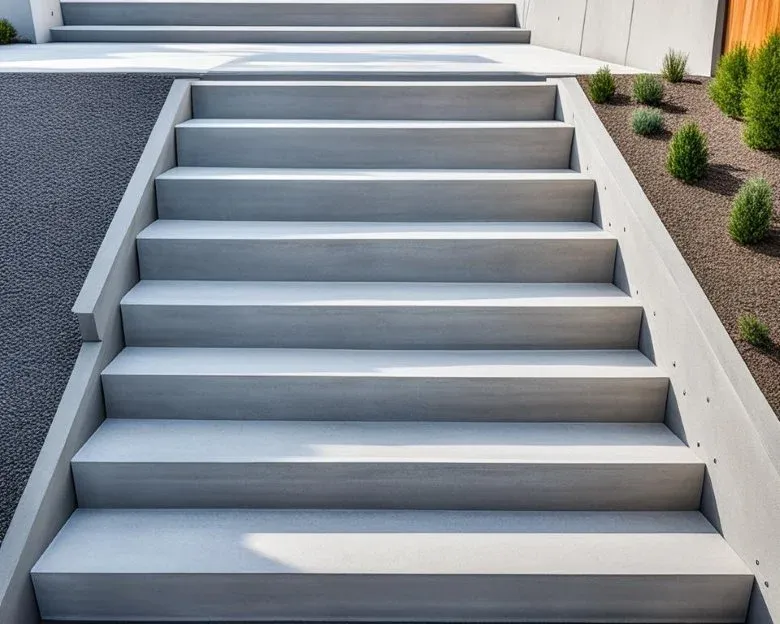 Our Stair Design & Installation service offers homeowners the opportunity to enhance their property with custom concrete stairs that are durable, stylish, and expertly crafted for long-lasting beauty and functionality. for Chavez Concrete INC in Denver, CO