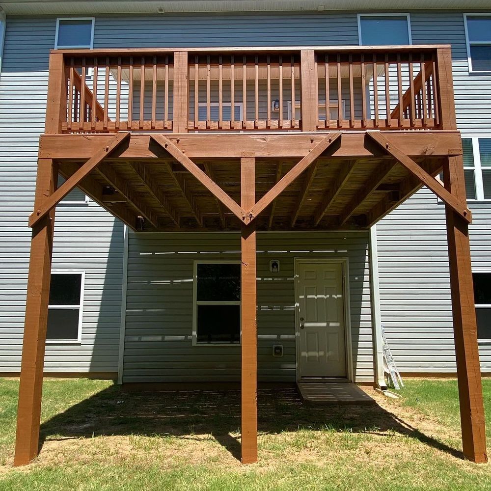 Deck Staining for Maicks Painting in Villa Rica, GA