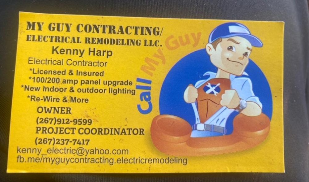 All Photos for My Guy Contracting/Electrical Remodeling LLC. in Philadelphia, PA