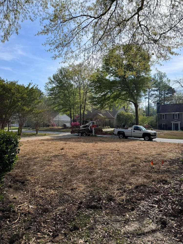 Mulch Installation for Zambrana Landscaping in Cobb County, GA