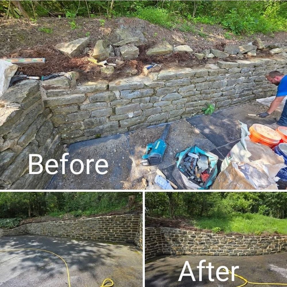 Enhance your landscape with our expert retaining wall construction, providing stability and visual appeal using high-quality materials. Our skilled team ensures durability and aesthetic harmony tailored to your home’s unique needs. for Brick Pros Restorations in Taylor Mill, KY