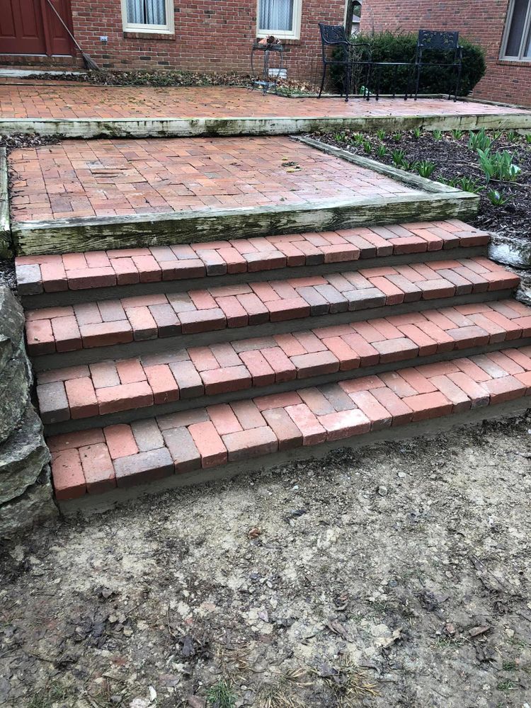 Our Step Installation service enhances your home's curb appeal and functionality. Our skilled masons ensure high-quality materials and craftsmanship, providing safe and aesthetically pleasing steps for your property. for Whyde Masonry in Beech Grove, IN