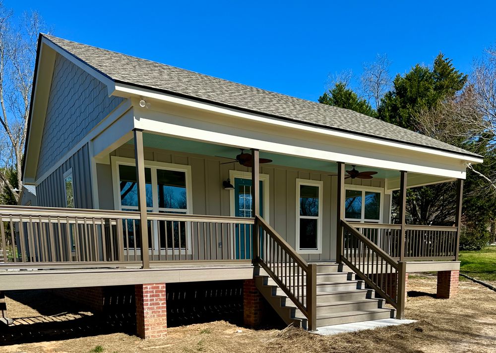 Aluminum Composite Porches and Decks  for Emfinger Custom Builders LLC in Pine Mountain, GA