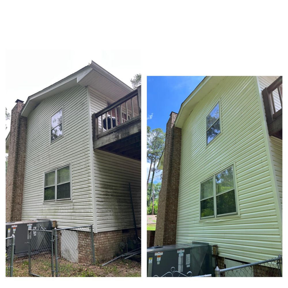 Home Softwash for Southern wave pressure washing in North Augusta, SC
