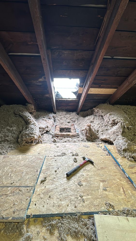 Chimney photos from restoration to new builds for All For U Roofing & Masonry in Boston, MA